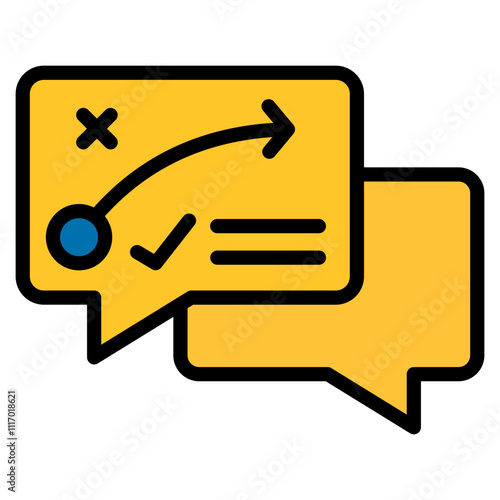 Communication Plan Icon