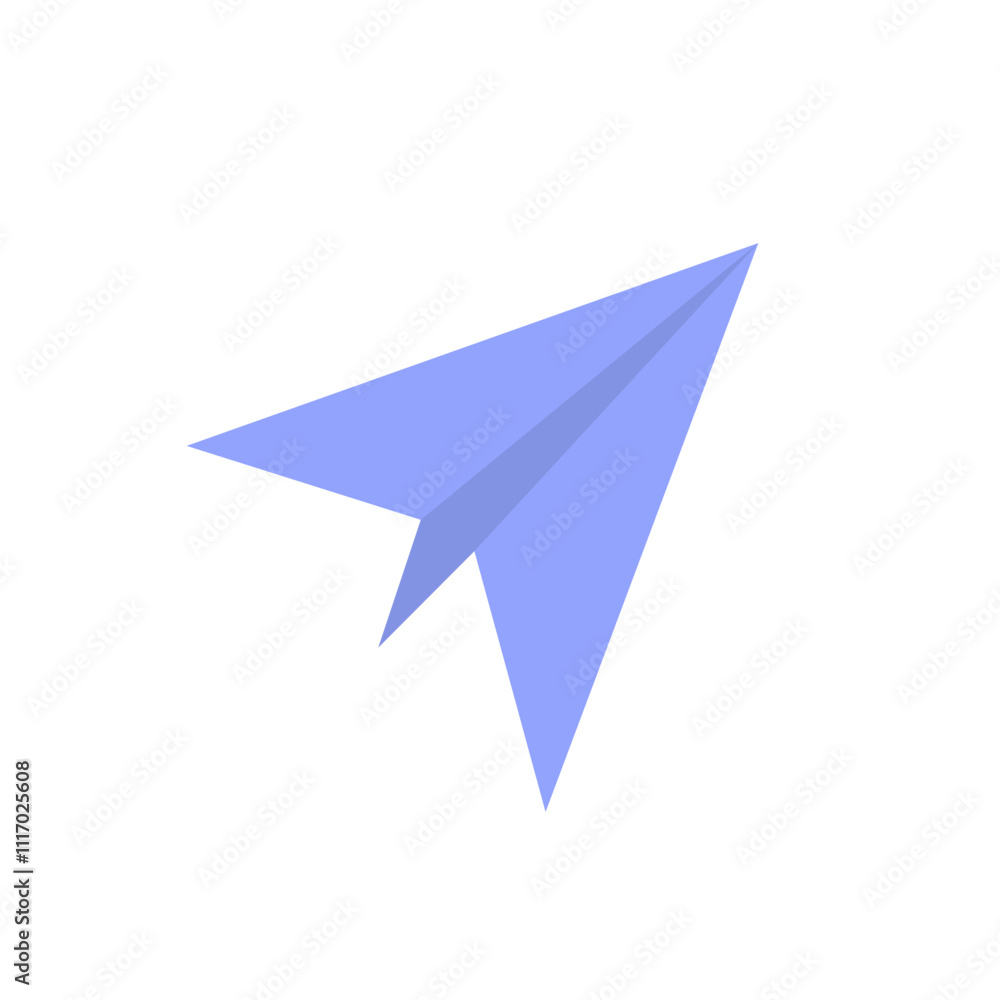 Paper airplane email icon. Mail symbol. Paper airplane email icon. Mail symbol.