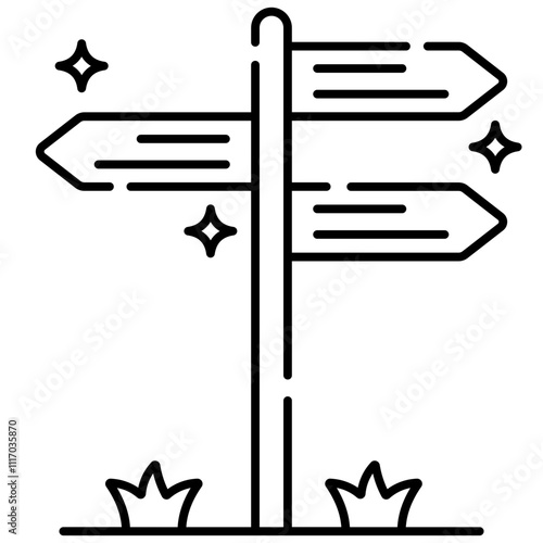 Signpost Icon