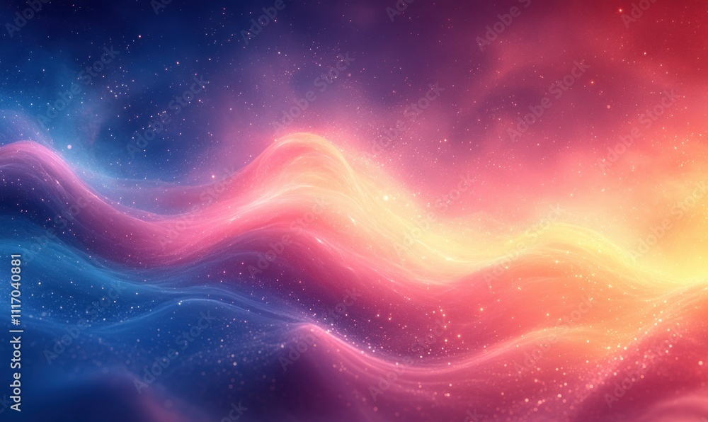 Fototapeta premium Gradient Background in Pink and Blue Soft Transition