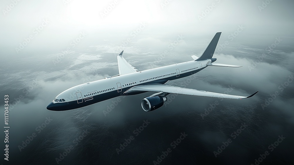 High-Quality Die-Cut Plane Mockup for Passenger Aircraft Branding Needs High-Quality Die-Cut Plane Mockup for Passenger Aircraft Branding Needs