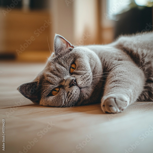 Lazy British Shorthair photo