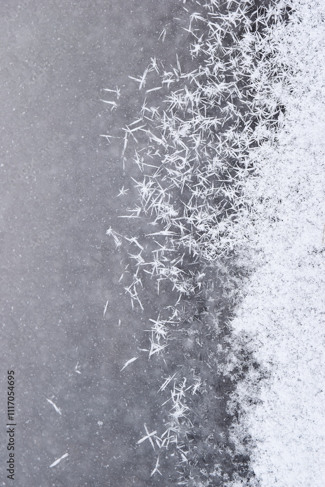 Fototapeta premium Frozen lake