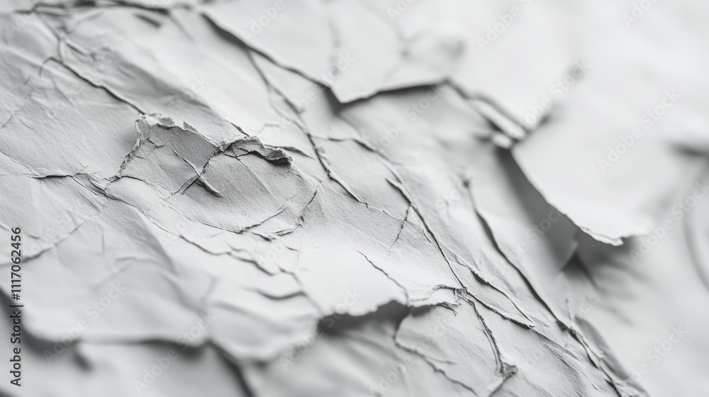 Obraz premium Abstract Crumpled Paper Texture