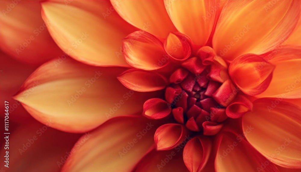 A close-up of a vibrant, orange and yellow flower blossom. A close-up of a vibrant, orange and yellow flower blossom.