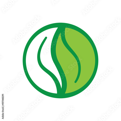 Free Download Green tree leaf nature logo images - GFXLoad