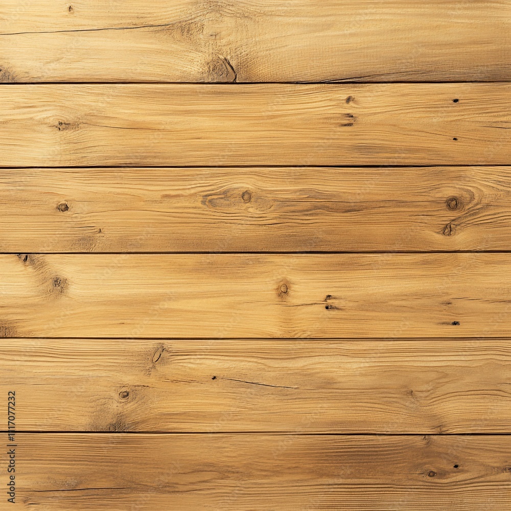 Fototapeta premium Light Brown Japanese Wood Table Texture Background from Top View