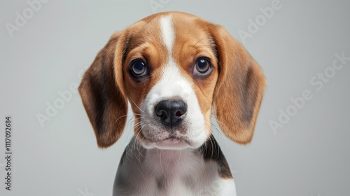 nice isolated picture of beagle dog