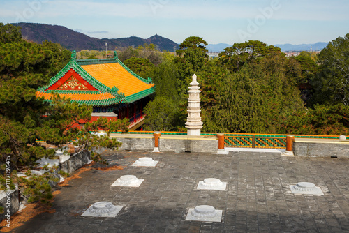 Xumi Lingjing Site, Summer Palace, Beijing. photo