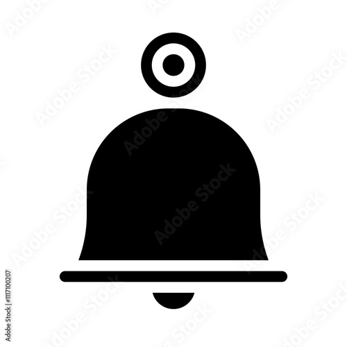 Classic Bell Solid Icon