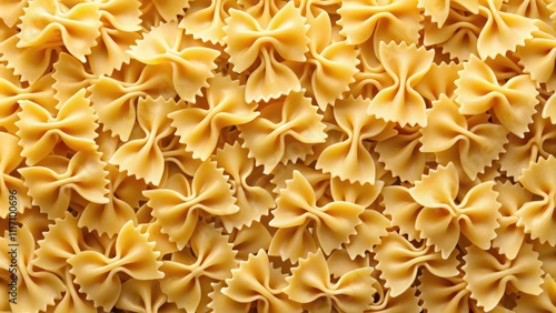 Close-up of dry farfalle pasta made from flour products , farfalle, pasta, dry, close-up, flour, texture, Italian, noodles