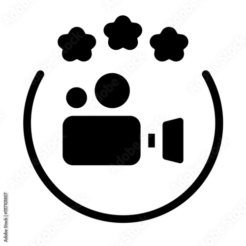 Film Festival Solid Icon