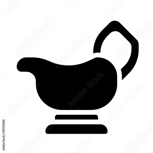 Gravy Boat Solid Icon