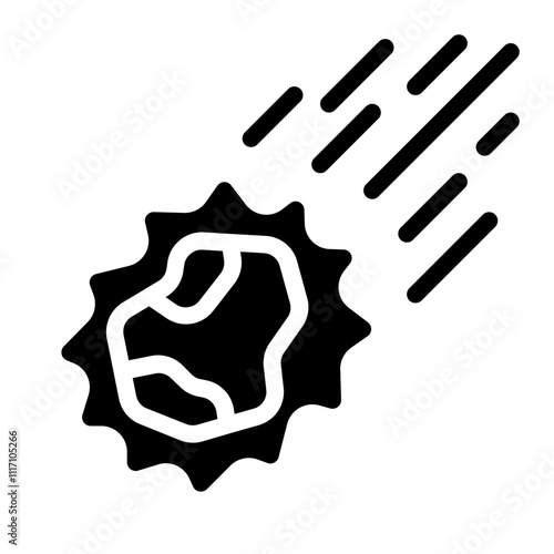 Meteor Solid Icon