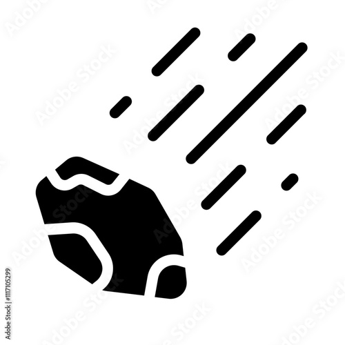 Meteor Solid Icon