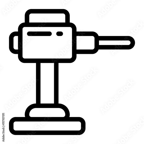 Railgun Turret Line Icon