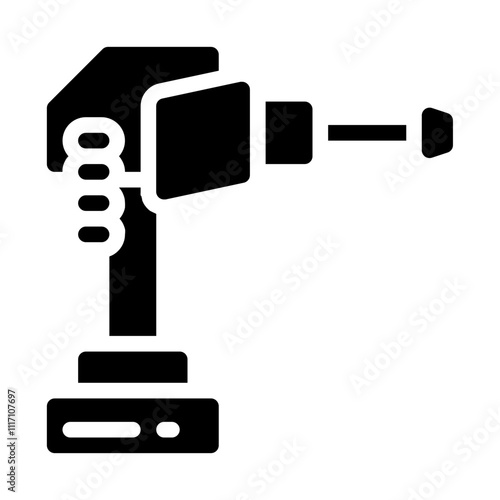 Shield Turret Solid Icon