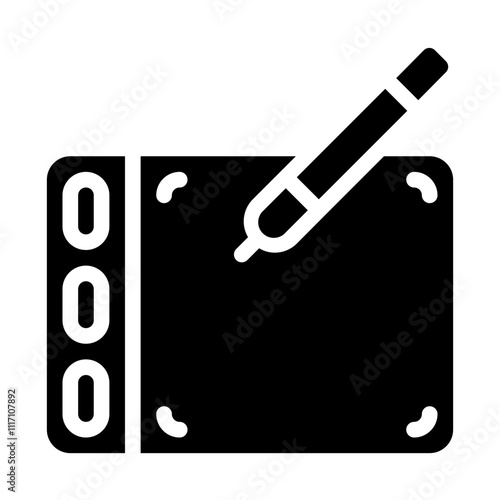 Sketchpad Solid Icon
