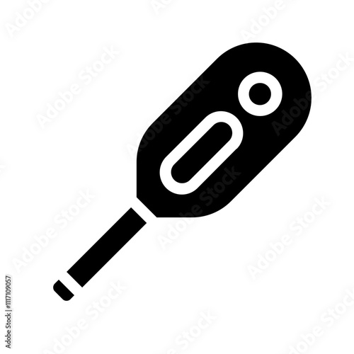 Thermometer Solid Icon