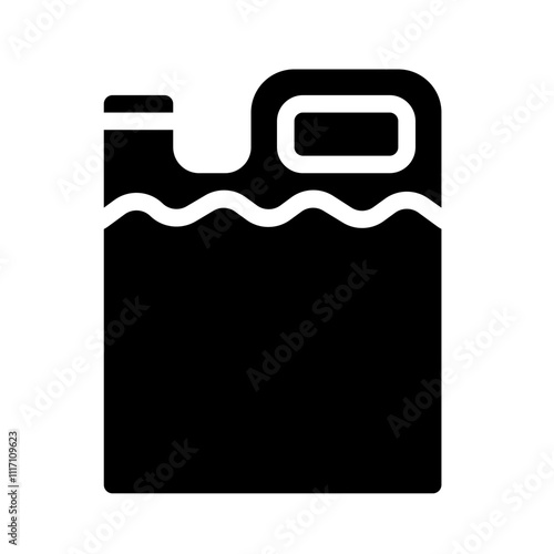 Water Jug Solid Icon