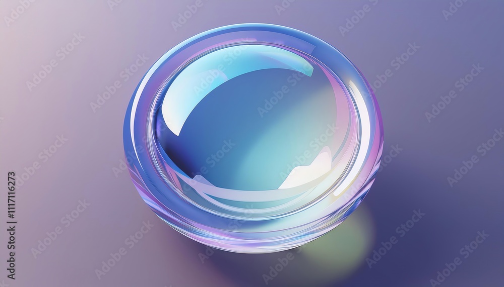 A smooth, reflective lens with a colorful gradient on a soft gradient background, showcasing a modern, minimalist design. A smooth, reflective lens with a colorful gradient on a soft gradient background, showcasing a modern, minimalist design.