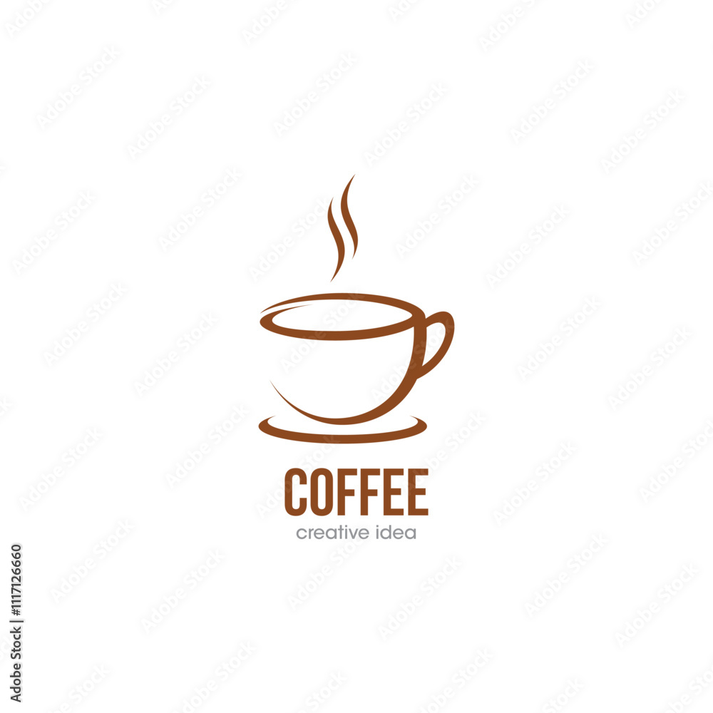 Coffee Creative Concept Logo Design Template Coffee Creative Concept Logo Design Template