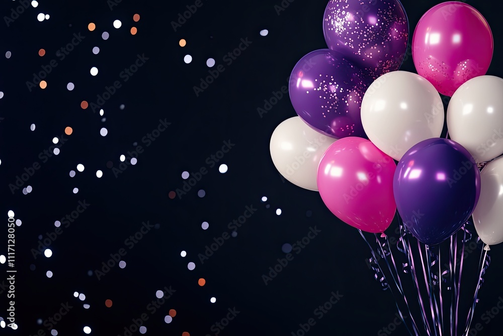 balloons isolated against solid background balloons isolated against solid background