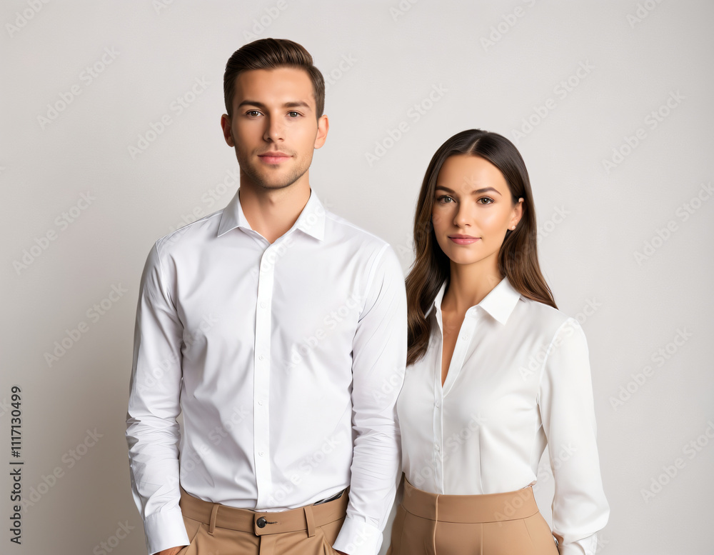 portrait of a smiling business team portrait of a smiling business team
