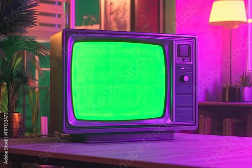 retro tv set 
