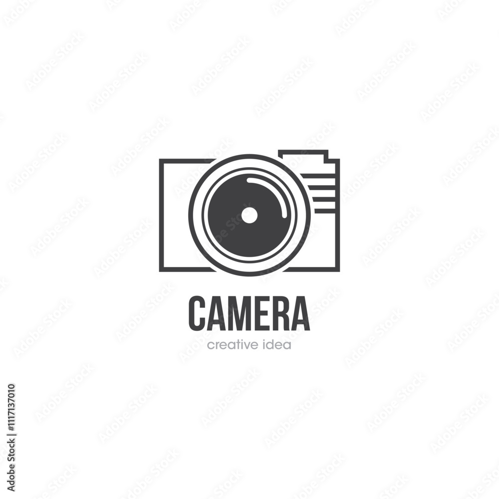 Camera Creative Concept Logo Design Template Camera Creative Concept Logo Design Template