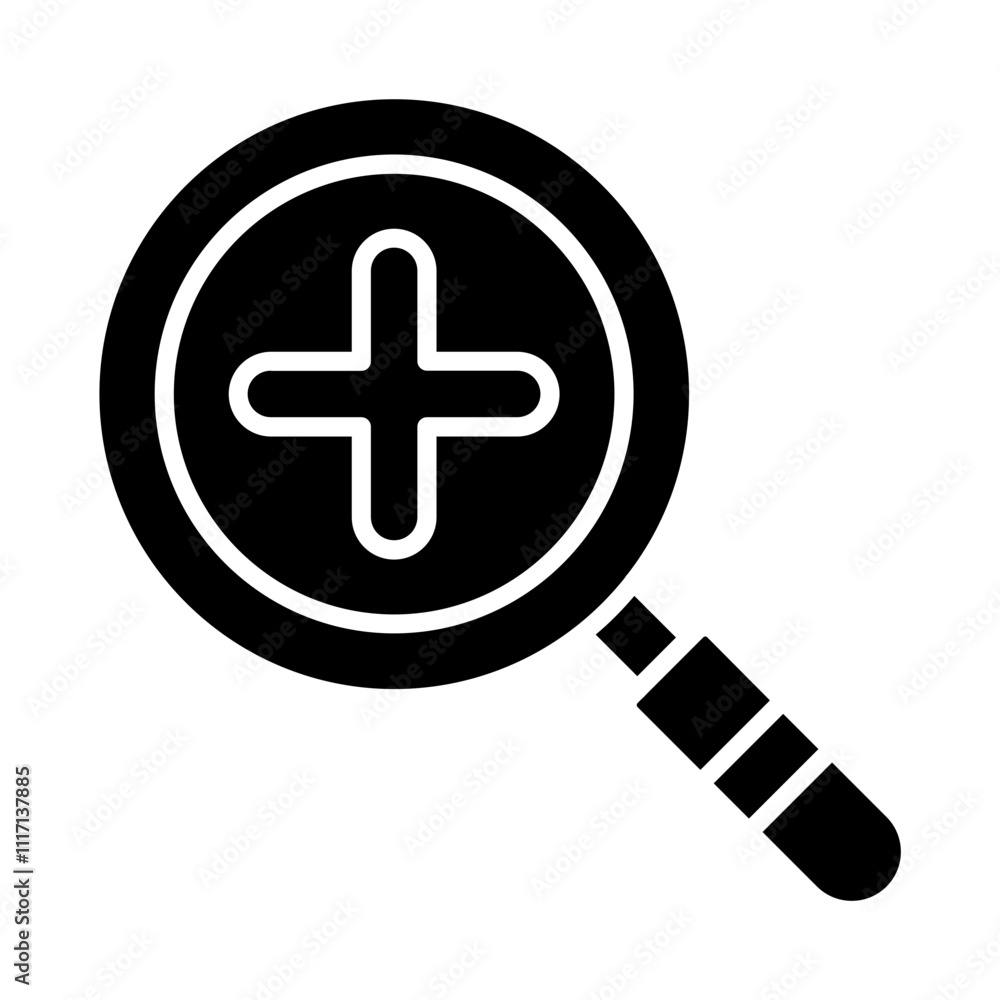 Fototapeta premium Zoom In Icon