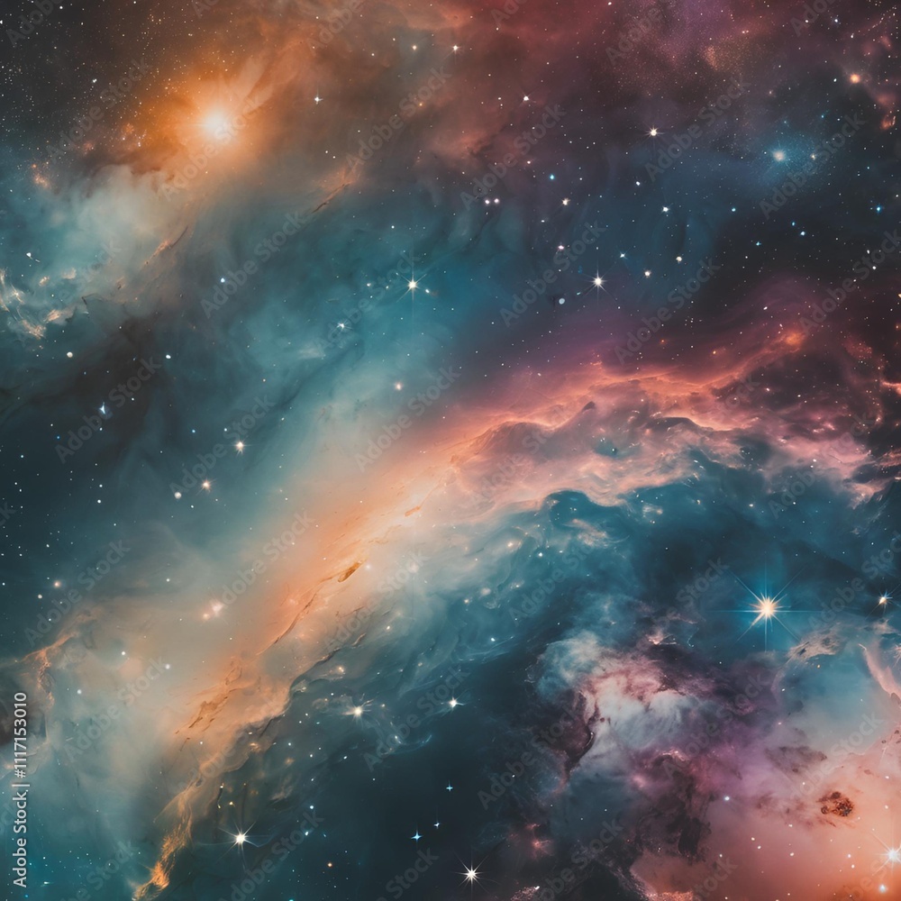 Fototapeta premium space of galaxy