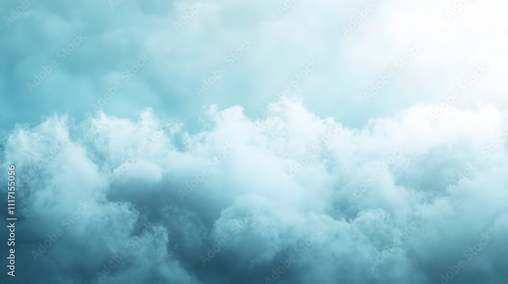 Serene Soft Sky Gradient with Gentle Transition of Clouds Serene Soft Sky Gradient with Gentle Transition of Clouds