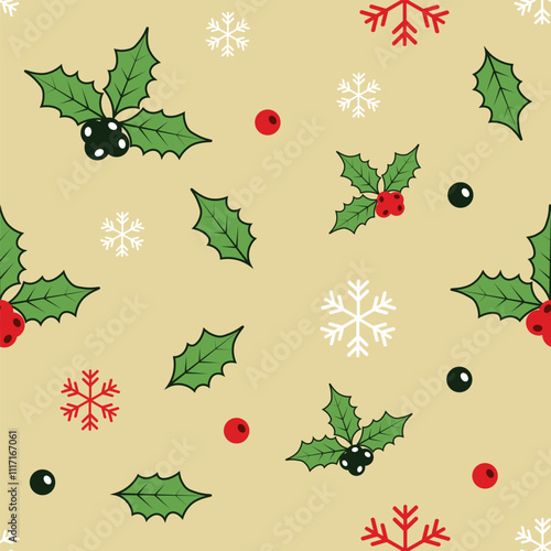 Christmas seamless pattern