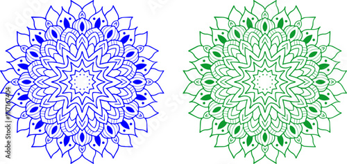 Mandala Design Vector File. Figure mandala for coloring.  Mandala art. Coloring mandala. Mandala meditation.