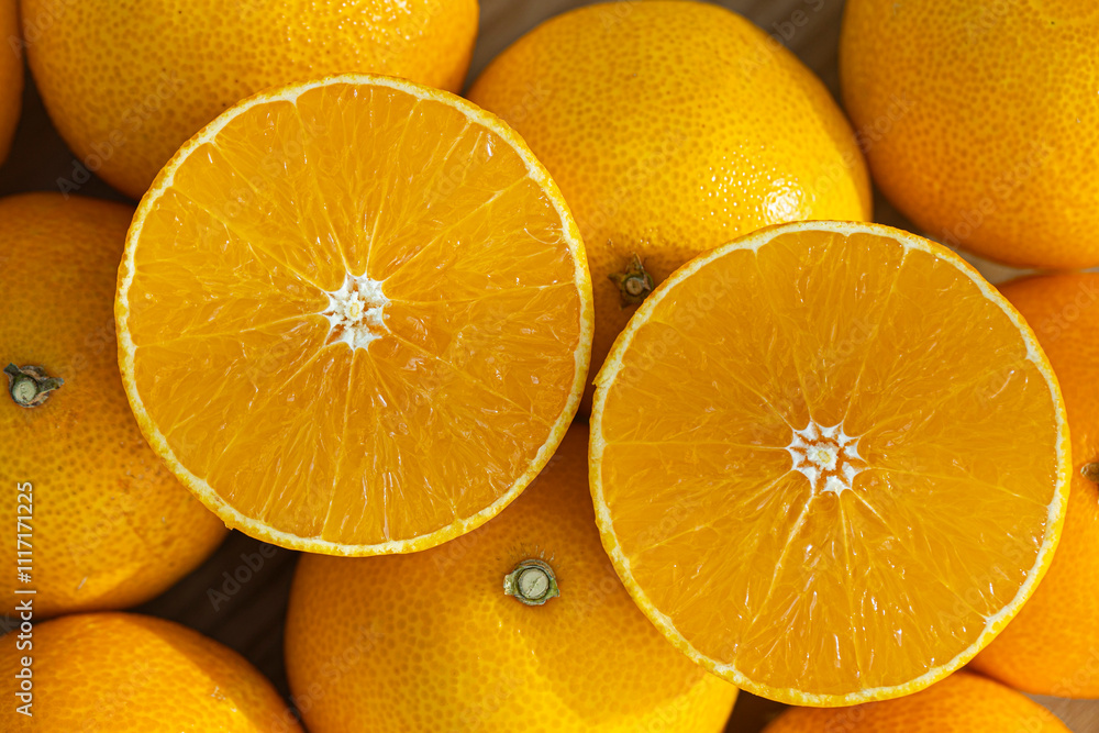 Φωτογραφία Hwanggeumhyang, a kind of tangerine similar to Jeju Island tangerines