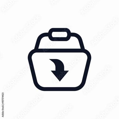 add to shopping basket product icon sign vector
