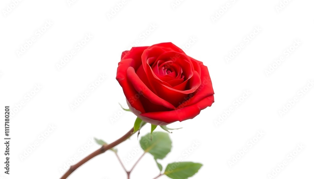 red rose isolated on white background red rose isolated on white background