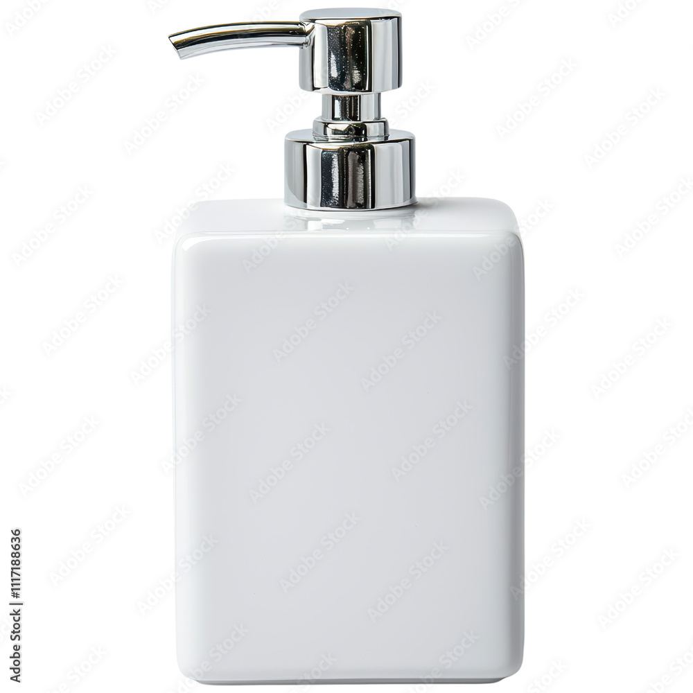 Elegant White Soap Dispenser Featuring a Polished Chrome Pump for Stylish Bathrooms Elegant White Soap Dispenser Featuring a Polished Chrome Pump for Stylish Bathrooms
