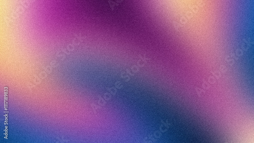 Gradient abstract colorful background with grainy texture