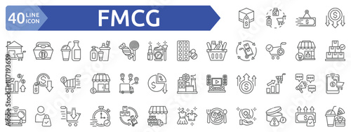 FMCG icon set