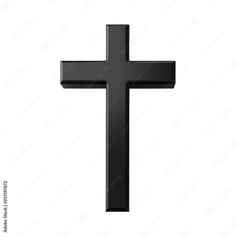 cross on white background cross on white background