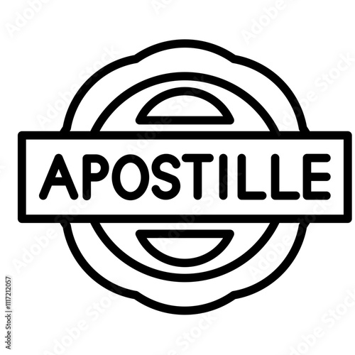 Apostille icon