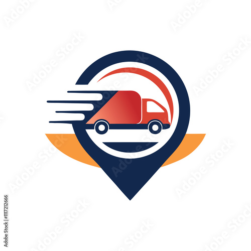 Fast Truck Location Logo Design Templates for Modern Businesses