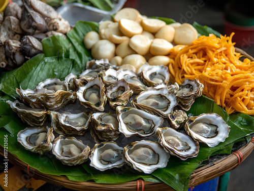 mussels on a plate