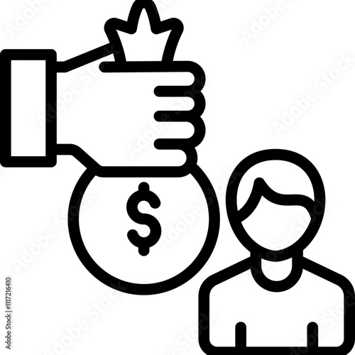 Lend Money Icon