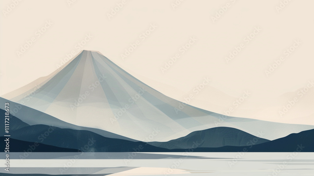 Bali's mountainscape is a combination of simplicity, abstractness, cleanliness, beige, and gray. Bali's mountainscape is a combination of simplicity, abstractness, cleanliness, beige, and gray.