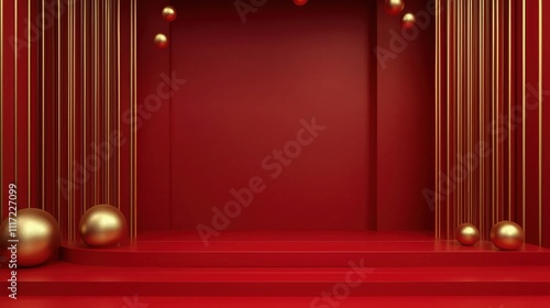 red christmas background
