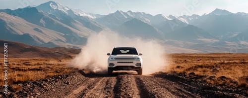 Wallpaper Mural Electric suvs conquering rugged mountains and outdoor adventures Torontodigital.ca