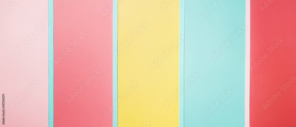 A colorful backdrop featuring vertical stripes in pastel hues for creative design purposes. A colorful backdrop featuring vertical stripes in pastel hues for creative design purposes.
